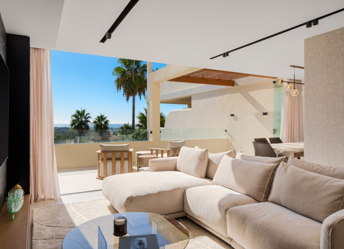 Apartamento Planta Media en Nueva Andalucía Palacetes los Belvederes  - 4