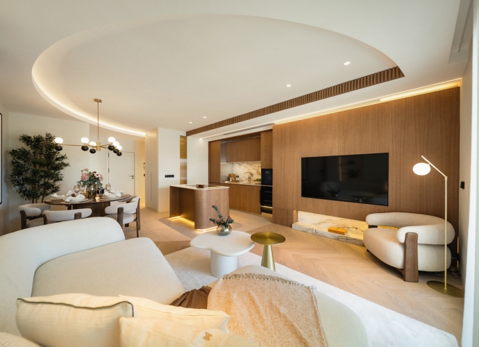 Apartamento Planta Media en The Golden Mile Las Terrazas de las Lomas  - 1