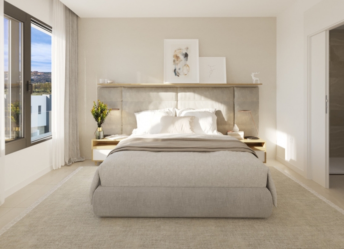 Villa Independiente en Estepona Apartamentos de nueva construcción  - 5