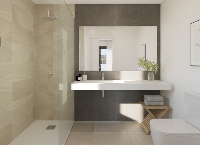 Villa Independiente en Estepona Apartamentos de nueva construcción  - 8