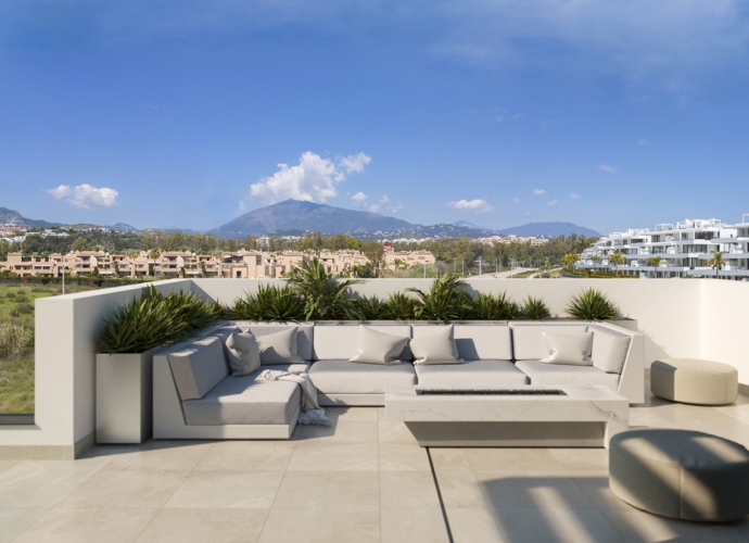 Villa Independiente en Estepona Apartamentos de nueva construcción  - 9